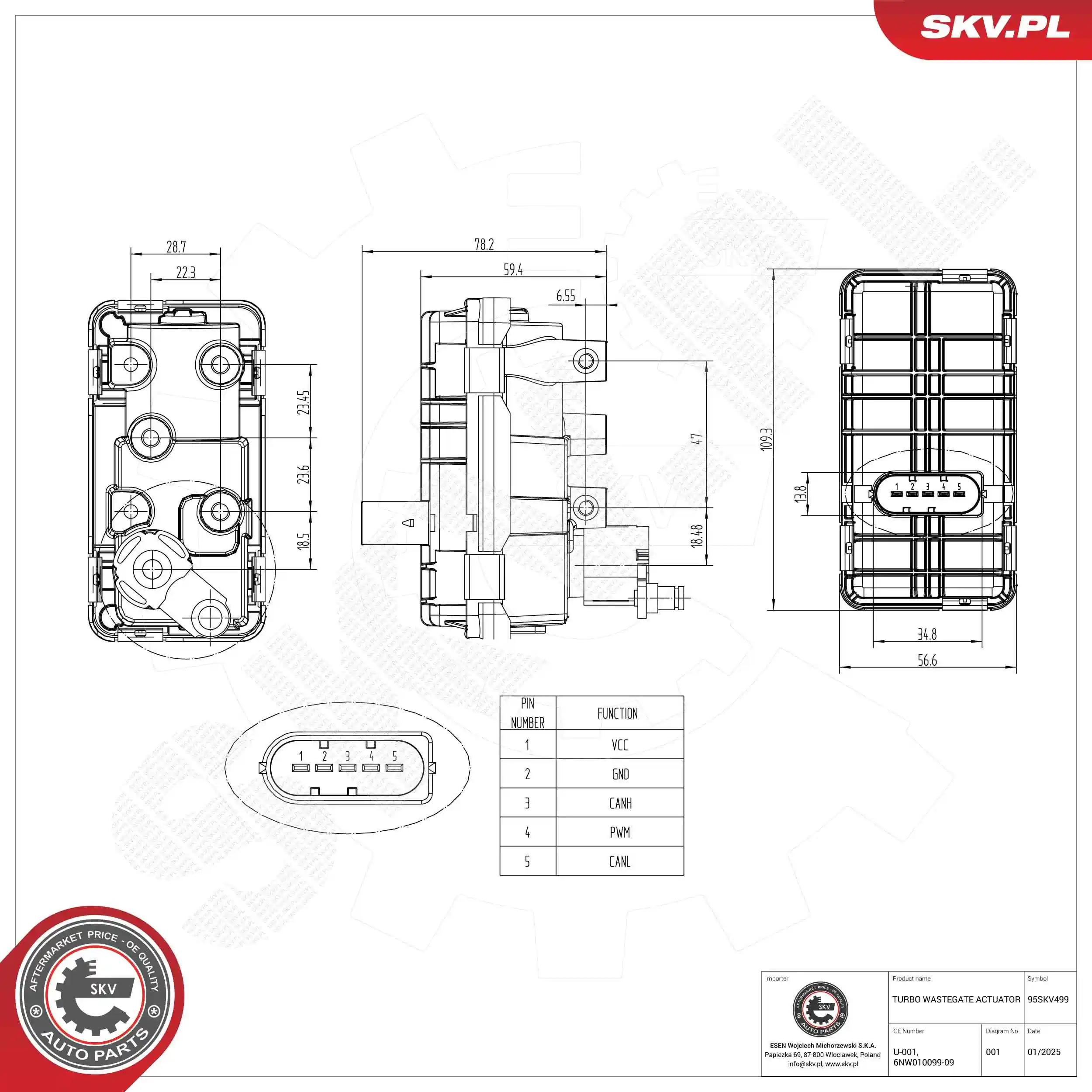 Boost Pressure Control Valve
